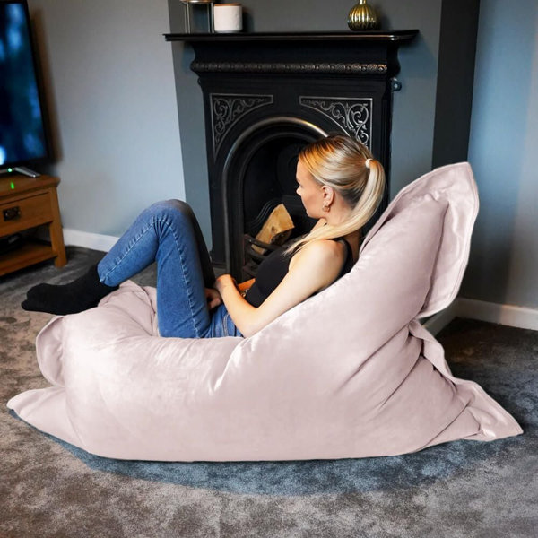 Ebern Designs Ptolemy Extra Large Bean Bag Wayfair.co.uk